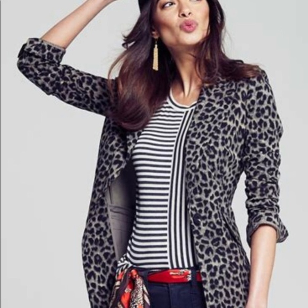 NWOT CAbi Leopard Jungle Jacket - Picture 5 of 8